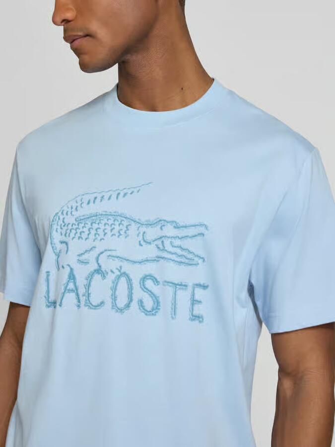 Lacoste regular fit T-shirt van puur katoen