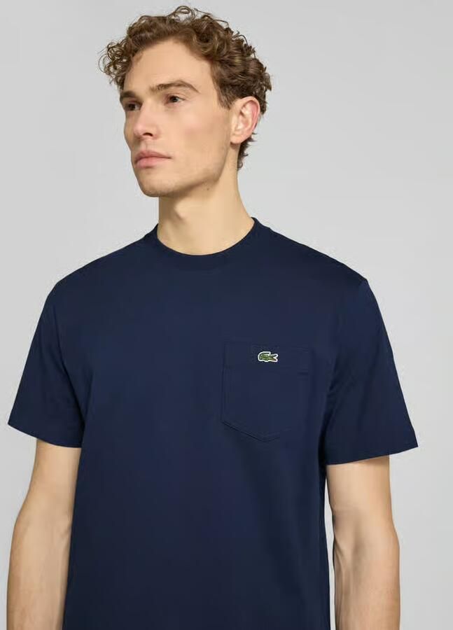 Lacoste regular fit T-shirt van puur katoen
