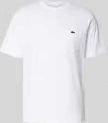 Lacoste T-shirt Chest Pocket Cotton T-Shirt White - Foto 2