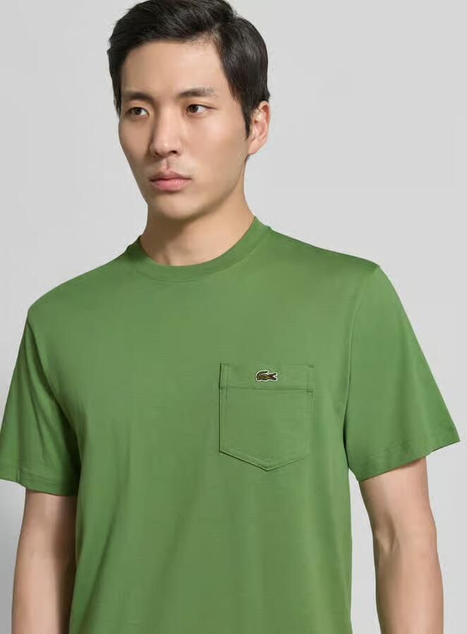 Lacoste regular fit T-shirt van puur katoen