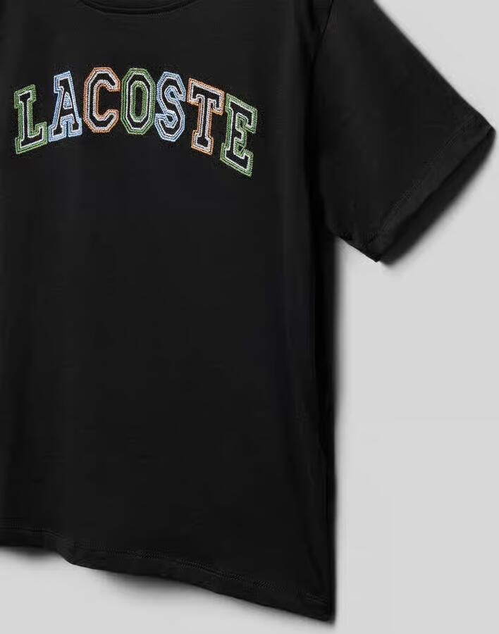 Lacoste regular fit T-shirt van puur katoen