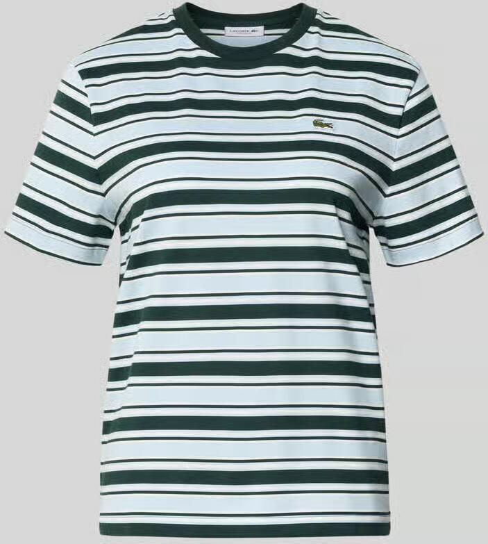 Lacoste Regular fit t-shirt van puur katoen