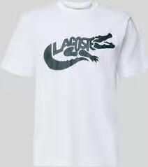 Lacoste regular fit T-shirt van puur katoen