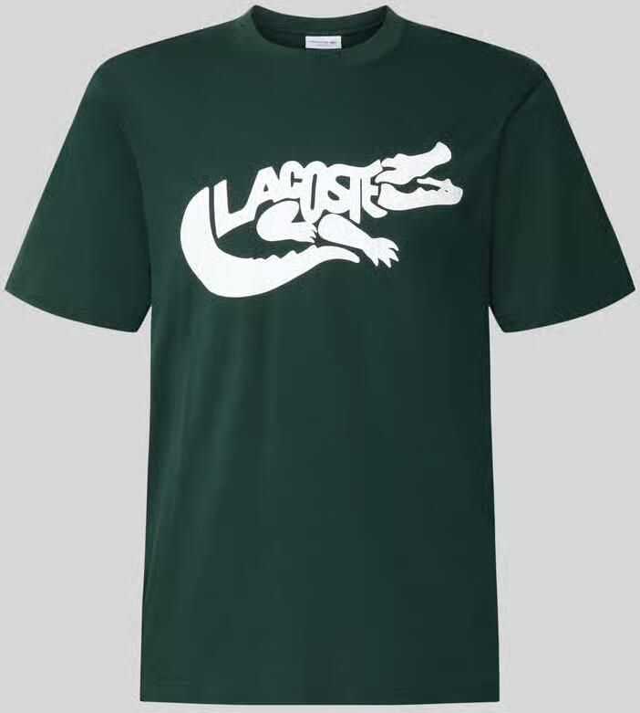 Lacoste regular fit T-shirt van puur katoen