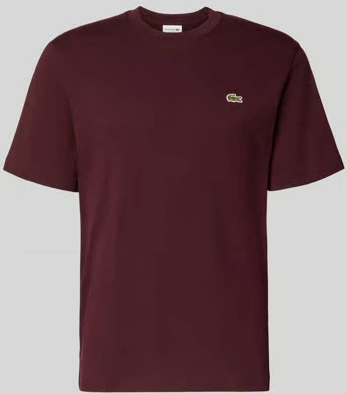 Lacoste Regular fit t-shirt van puur katoen