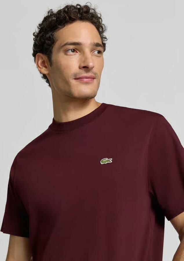Lacoste Regular fit t-shirt van puur katoen - Foto 2