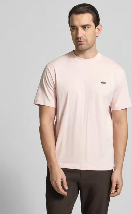Lacoste Regular fit T-shirt van puur katoen - Foto 3