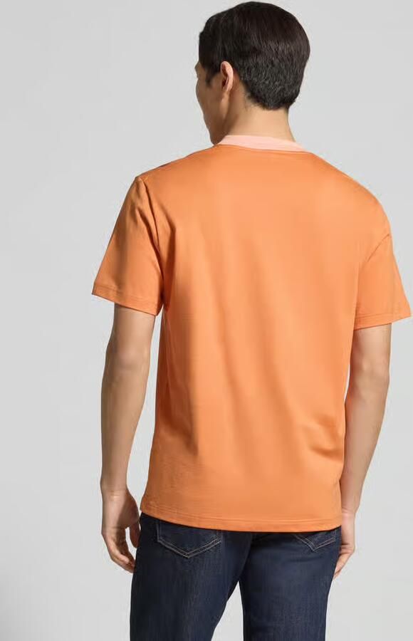 Lacoste regular fit T-shirt van puur katoen