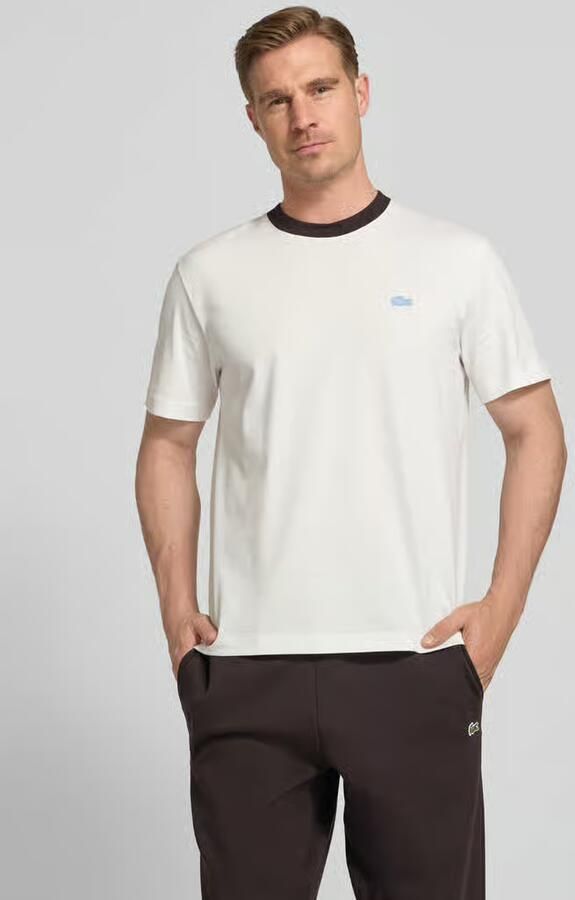 Lacoste regular fit T-shirt van puur katoen - Foto 4