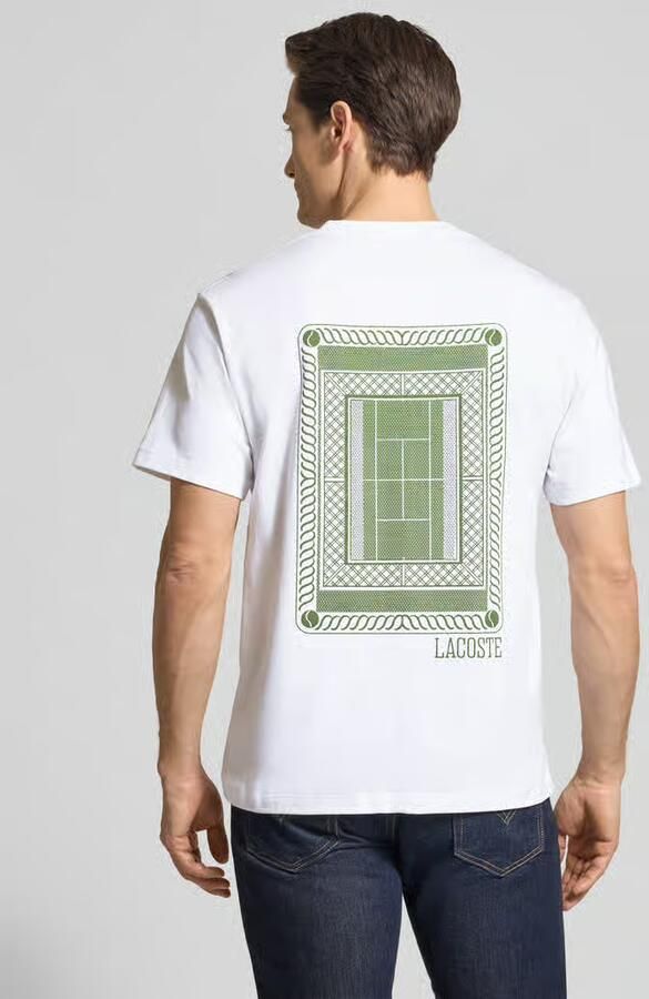 Lacoste Regular fit T-shirt van puur katoen - Foto 1