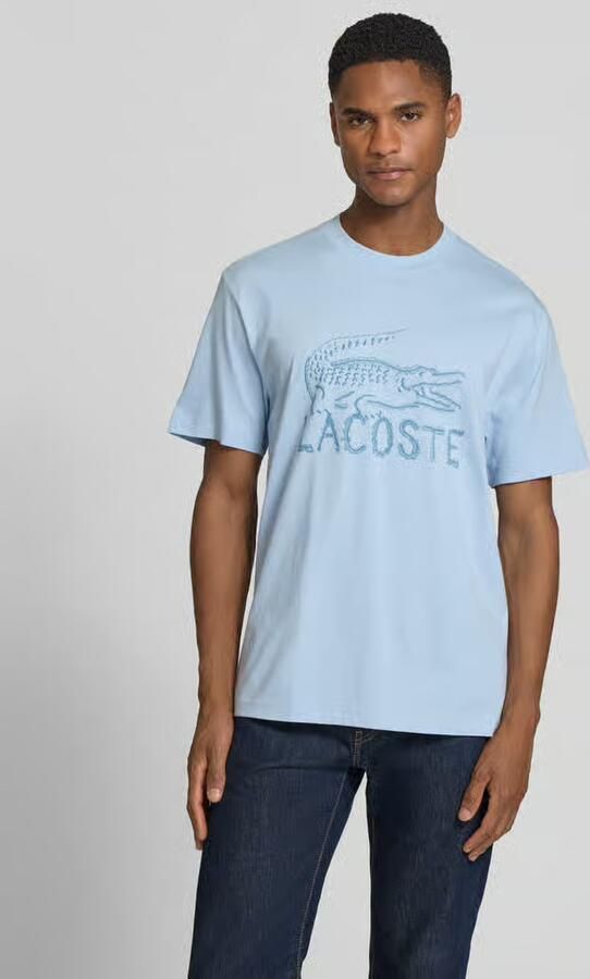 Lacoste regular fit T-shirt van puur katoen - Foto 4