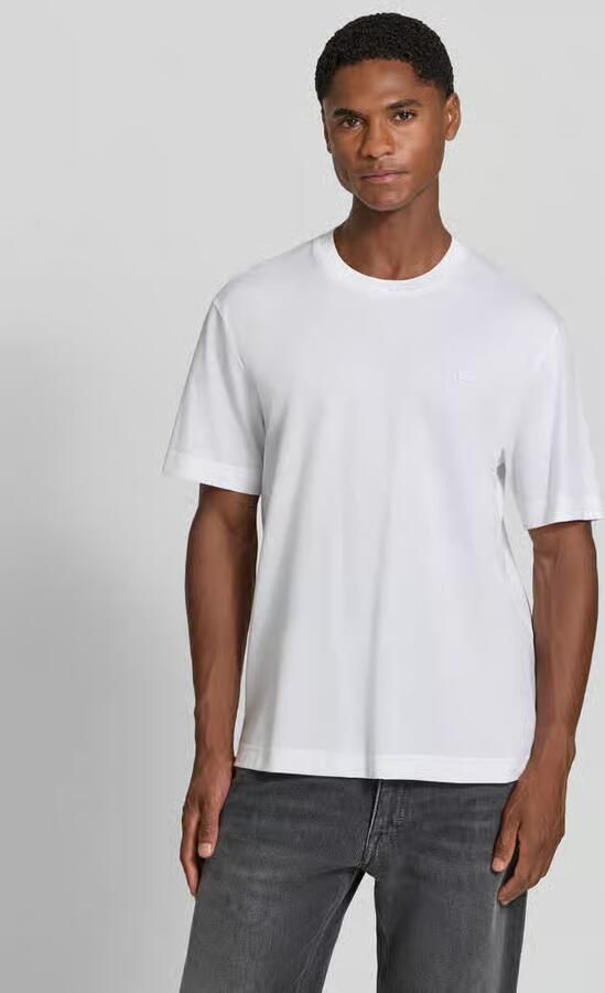 Lacoste Regular fit t-shirt van puur katoen - Foto 3