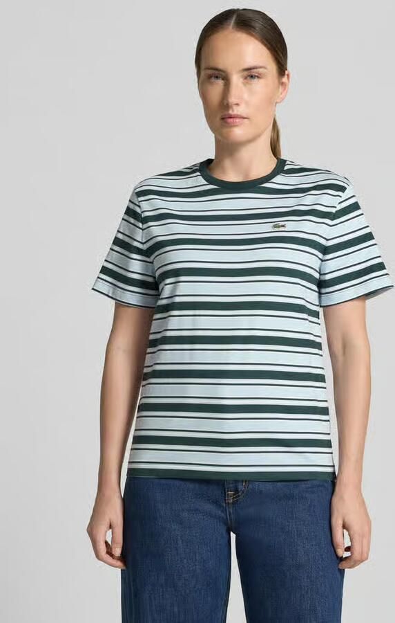 Lacoste Regular fit t-shirt van puur katoen - Foto 2