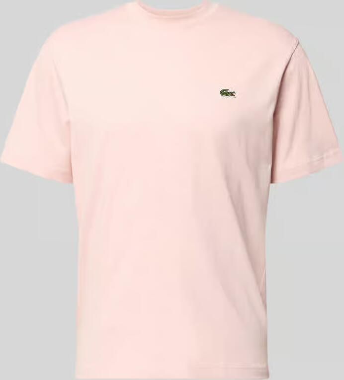 Lacoste Regular fit T-shirt van puur katoen - Foto 2