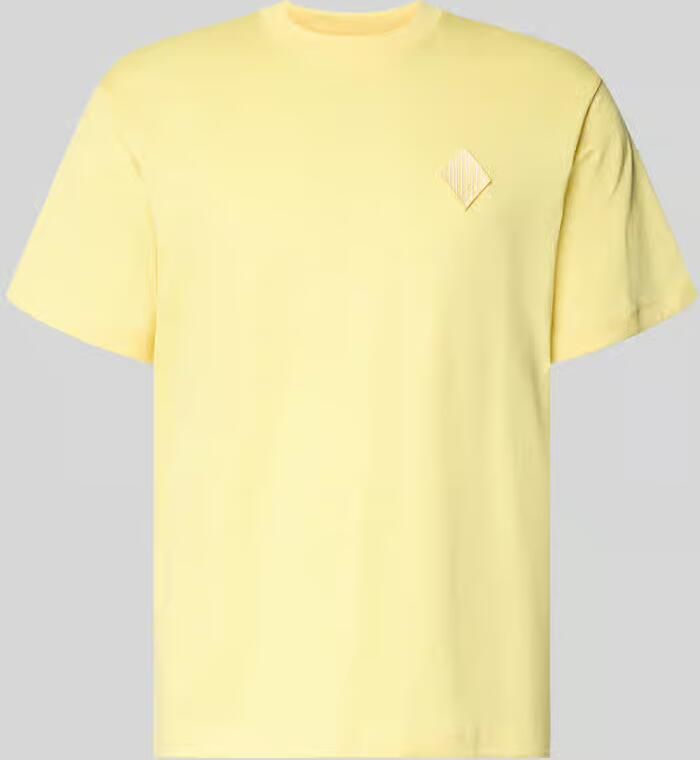 Lacoste Regular fit T-shirt van puur katoen model 'JERSEY LOURD'