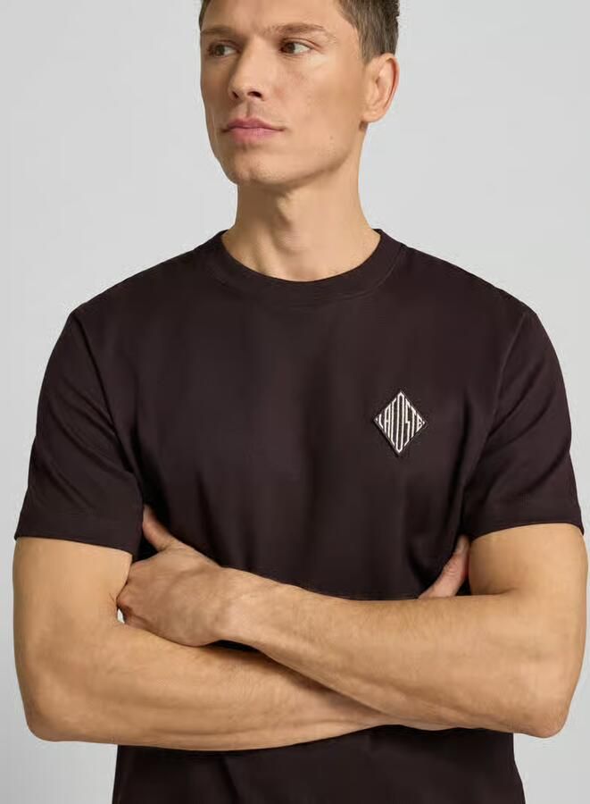 Lacoste Regular fit T-shirt van puur katoen model 'JERSEY LOURD'