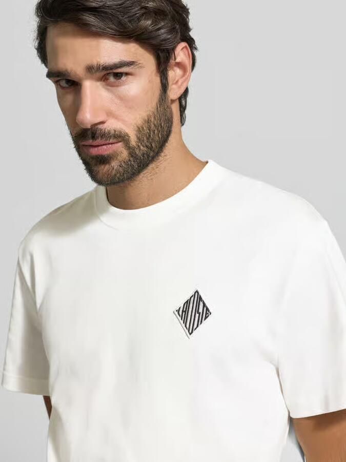 Lacoste Regular fit T-shirt van puur katoen model 'JERSEY LOURD' - Foto 2