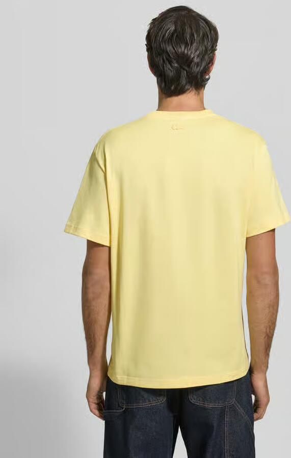 Lacoste Regular fit T-shirt van puur katoen model 'JERSEY LOURD' - Foto 1