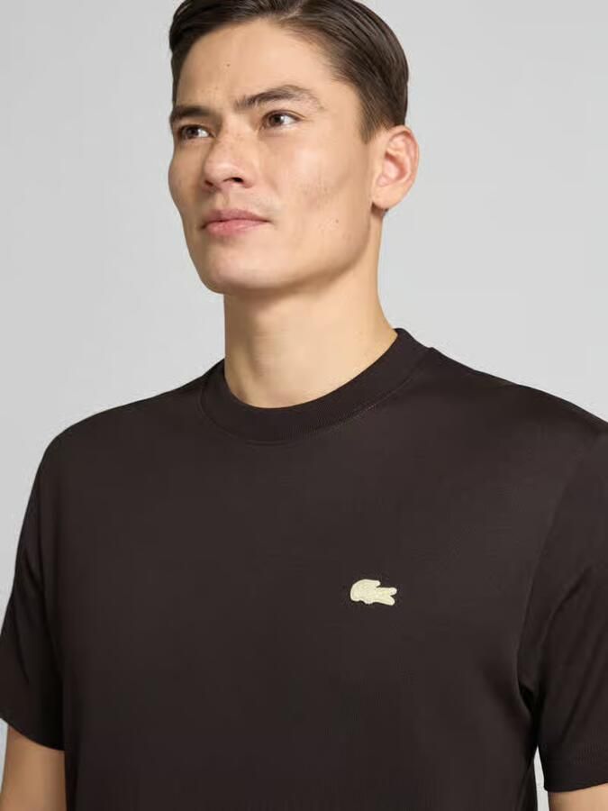 Lacoste Regular fit T-shirt van puur katoen model 'LOURD' - Foto 2