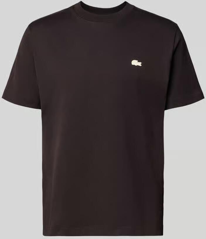 Lacoste Regular fit T-shirt van puur katoen model 'LOURD'