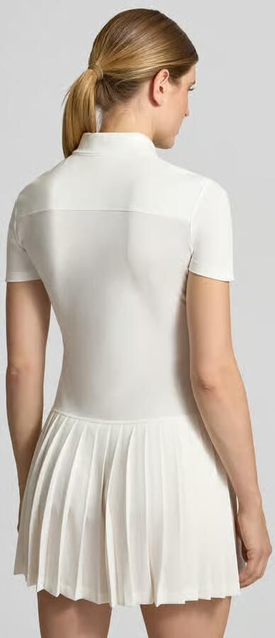 Lacoste Regular fit vrijetijdsjurk van katoenmix - Foto 3
