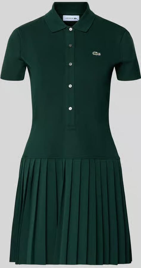 Lacoste Regular fit vrijetijdsjurk van katoenmix
