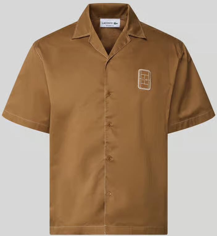 Lacoste regular fit vrijetijdsoverhemd van puur katoen - Foto 2