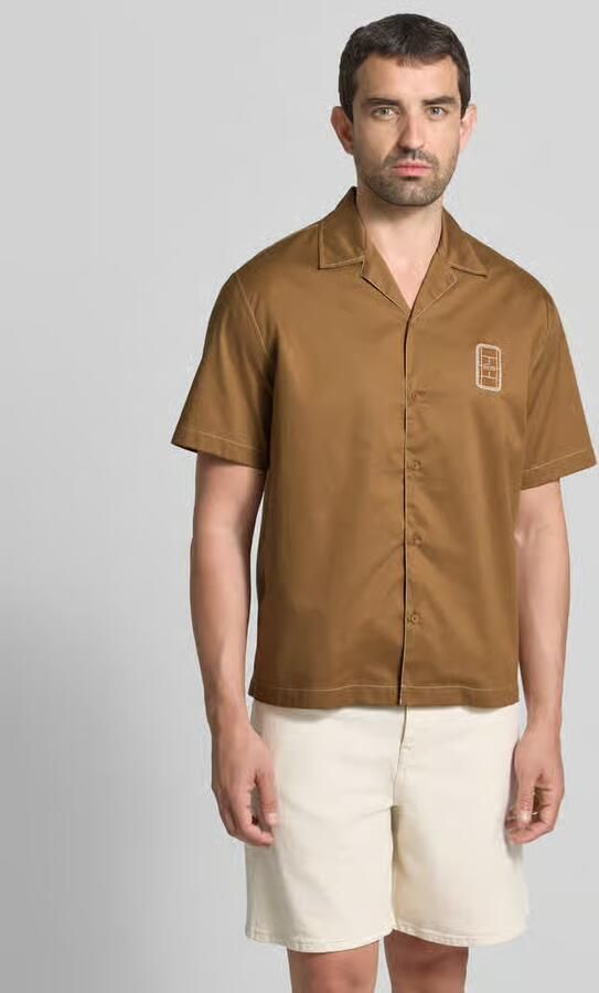 Lacoste regular fit vrijetijdsoverhemd van puur katoen - Foto 3