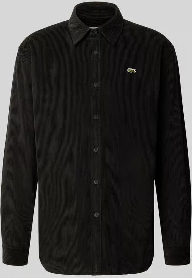 Lacoste Regular fit vrijetijdsoverhemd van puur katoen