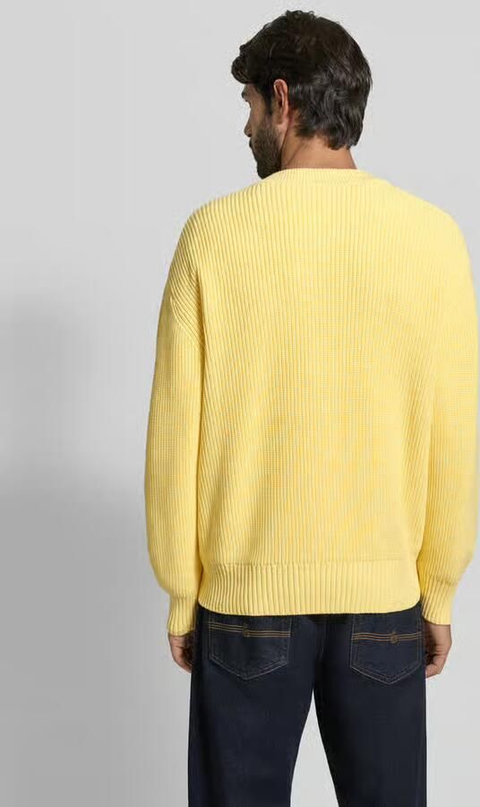 Lacoste Relaxed fit gebreid jack van katoenmix model 'COTES PERLEES' - Foto 4