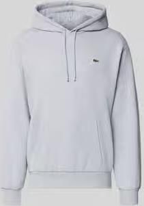 Lacoste relaxed fit hoodie van katoenmix