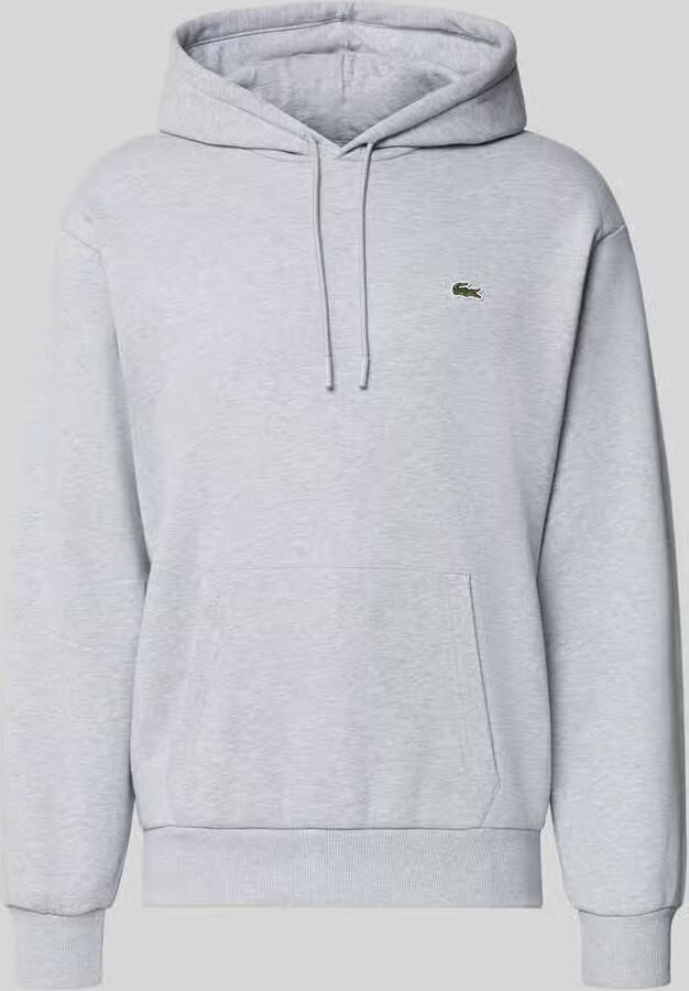 Lacoste relaxed fit hoodie van katoenmix