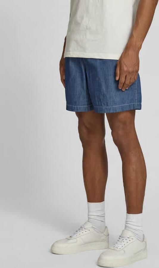 Lacoste relaxed fit korte jeans van puur katoen - Foto 6