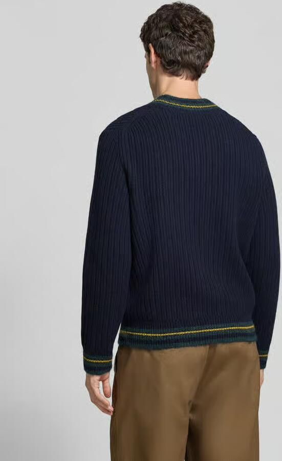 Lacoste relaxed fit pullover van pure wol - Foto 3