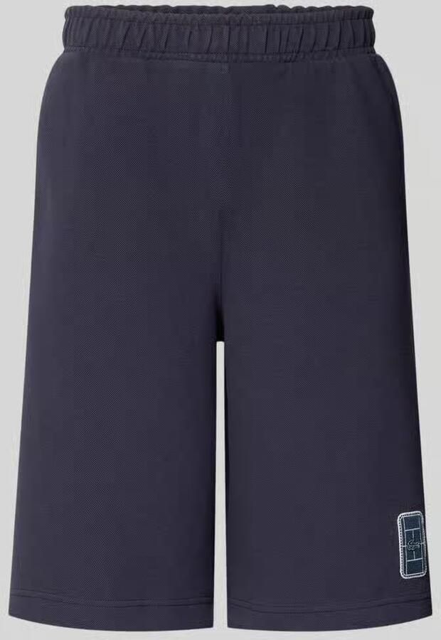 Lacoste relaxed fit sweatshorts van katoenmix - Foto 2