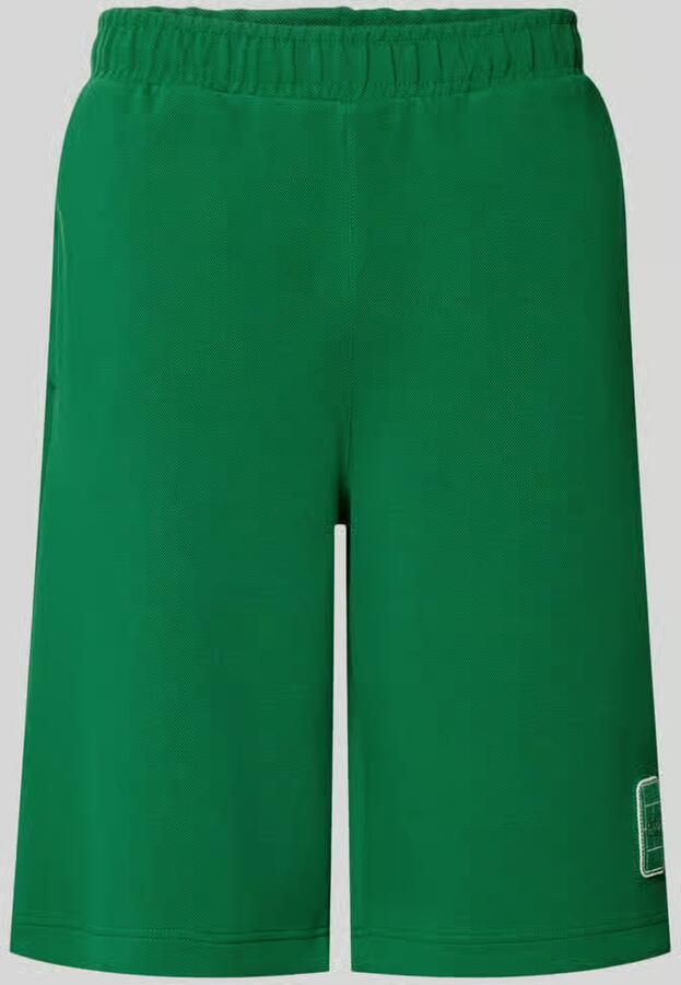 Lacoste relaxed fit sweatshorts van katoenmix - Foto 2
