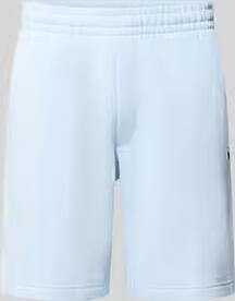 Lacoste relaxed fit sweatshorts van katoenmix