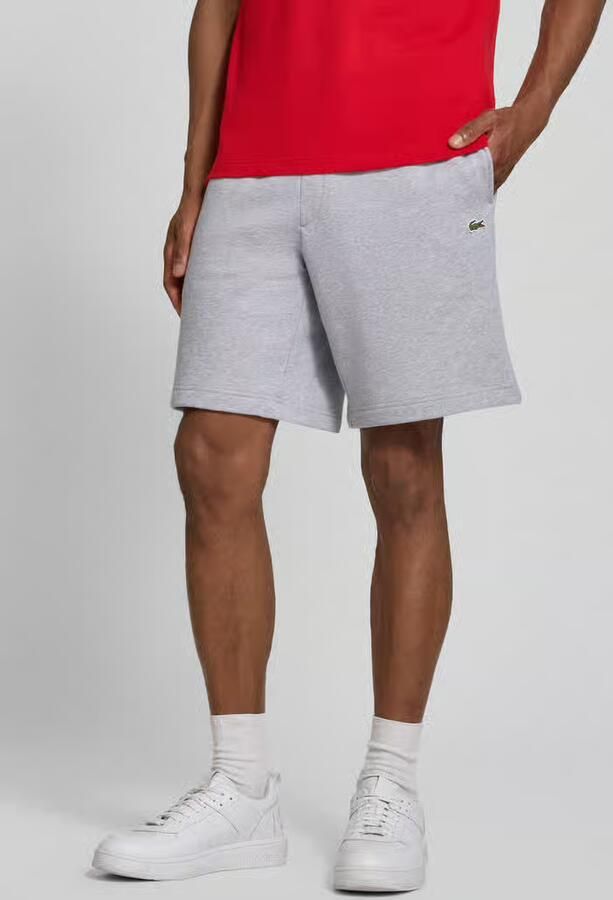 Lacoste relaxed fit sweatshorts van katoenmix - Foto 2