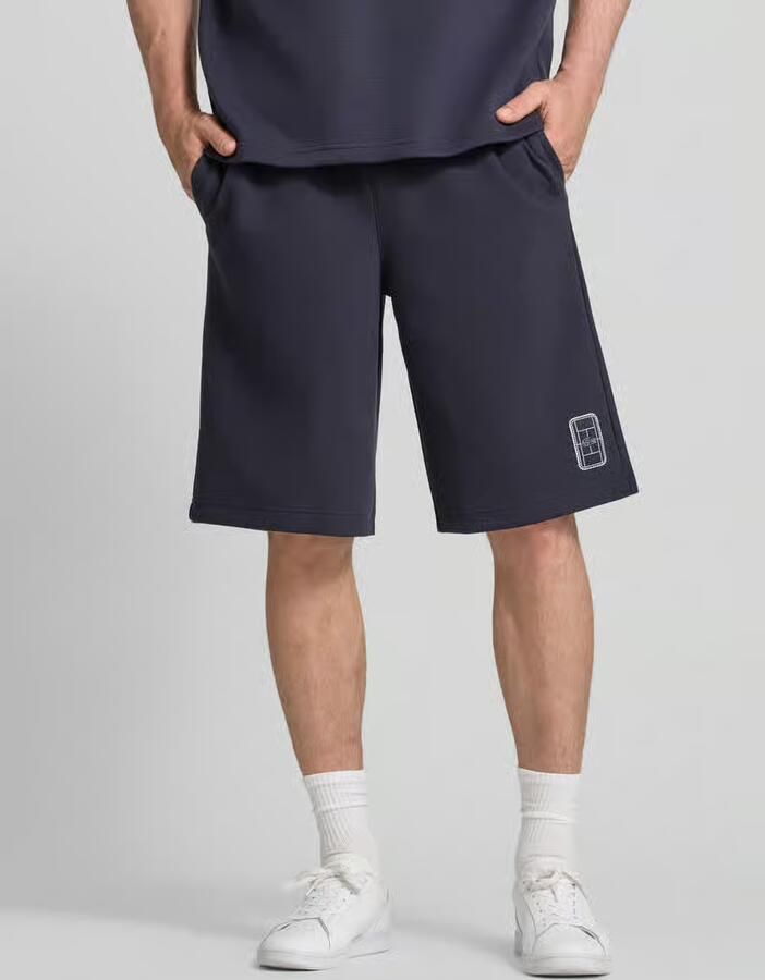 Lacoste relaxed fit sweatshorts van katoenmix - Foto 3