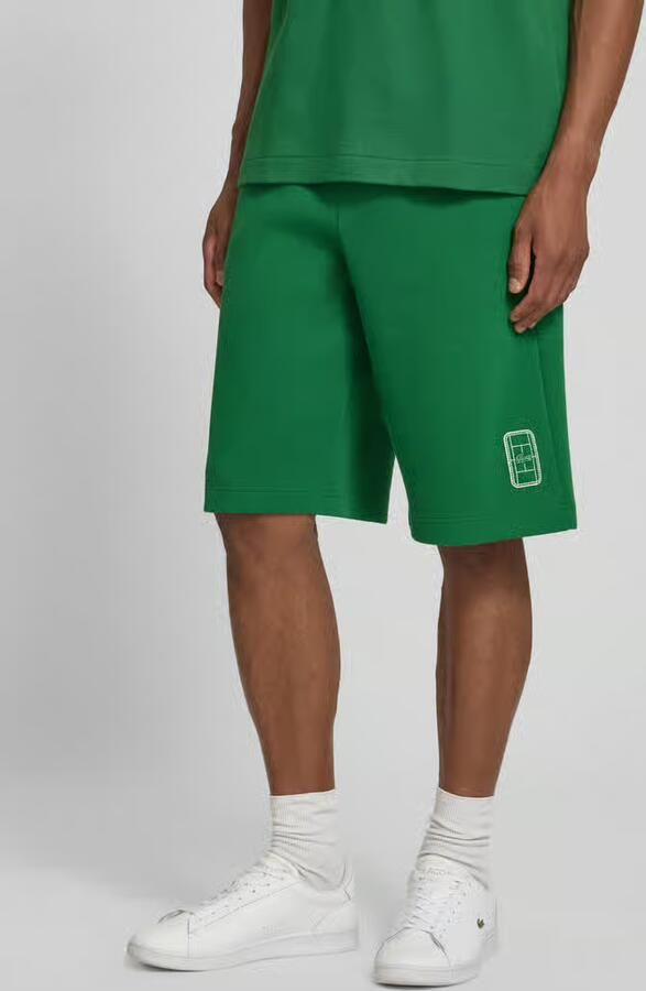 Lacoste relaxed fit sweatshorts van katoenmix - Foto 2