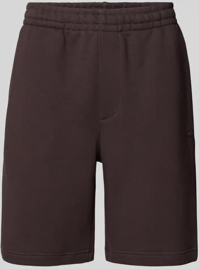 Lacoste relaxed fit sweatshorts van puur katoen - Foto 2