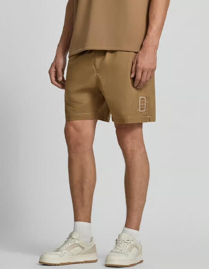 Lacoste relaxed fit sweatshorts van puur katoen - Foto 2