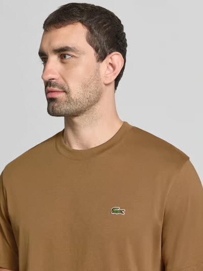 Lacoste relaxed fit T-shirt van 100% katoen model 'BASIC ON'