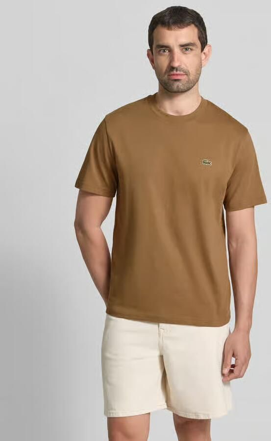 Lacoste relaxed fit T-shirt van 100% katoen model 'BASIC ON' - Foto 7