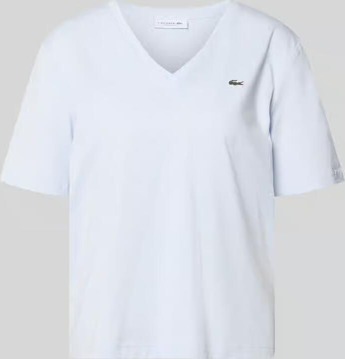 Lacoste relaxed fit T-shirt van puur katoen - Foto 2