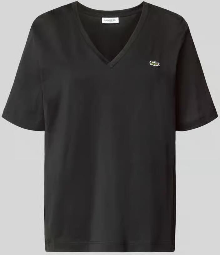 Lacoste relaxed fit T-shirt van puur katoen - Foto 2