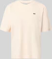 Lacoste relaxed fit T-shirt van puur katoen