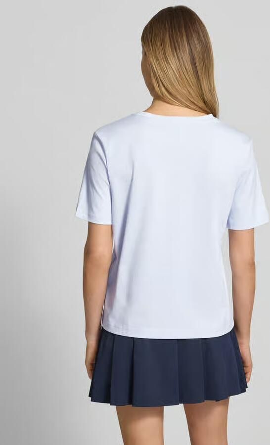 Lacoste relaxed fit T-shirt van puur katoen