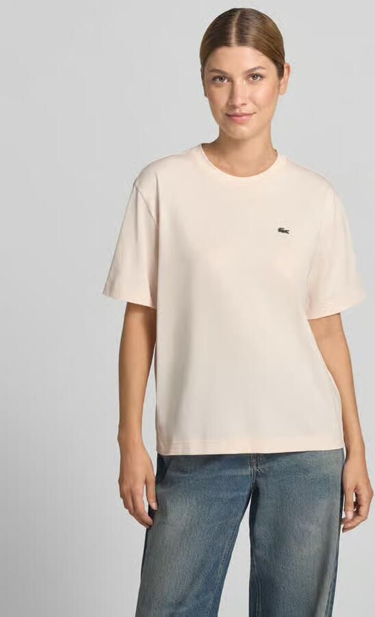 Lacoste relaxed fit T-shirt van puur katoen - Foto 3