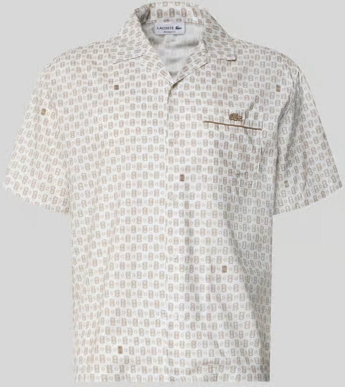 Lacoste relaxed fit vrijetijdsoverhemd van katoenmix model 'Tennisco' - Foto 2